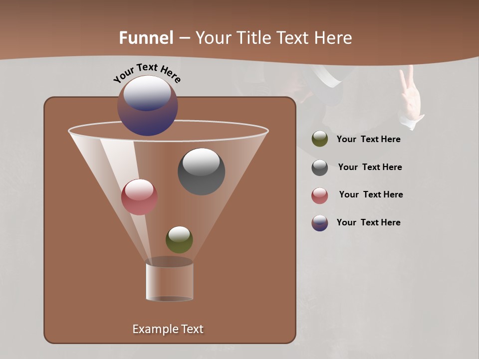 Modern Silhouette Behavior PowerPoint Template
