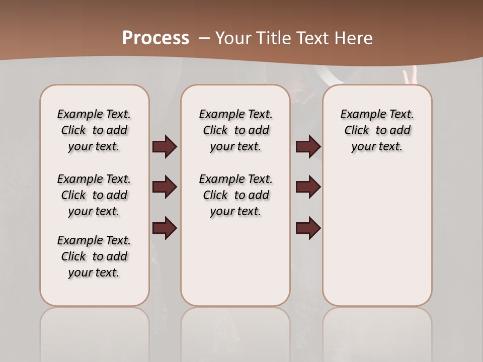 Modern Silhouette Behavior PowerPoint Template