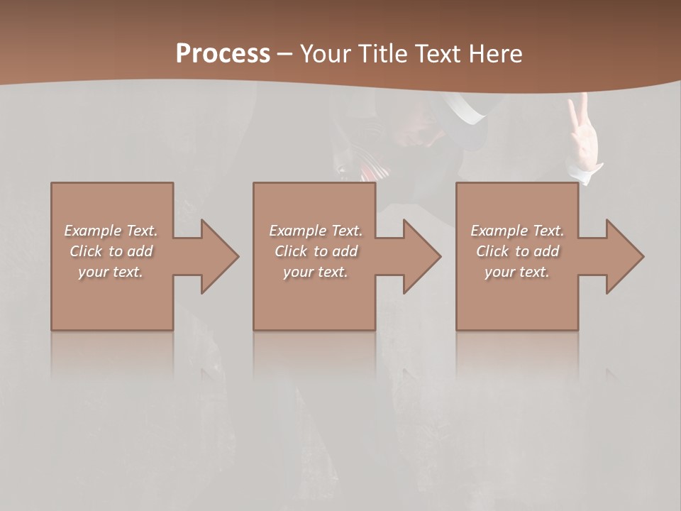 Modern Silhouette Behavior PowerPoint Template
