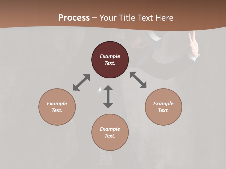 Modern Silhouette Behavior PowerPoint Template