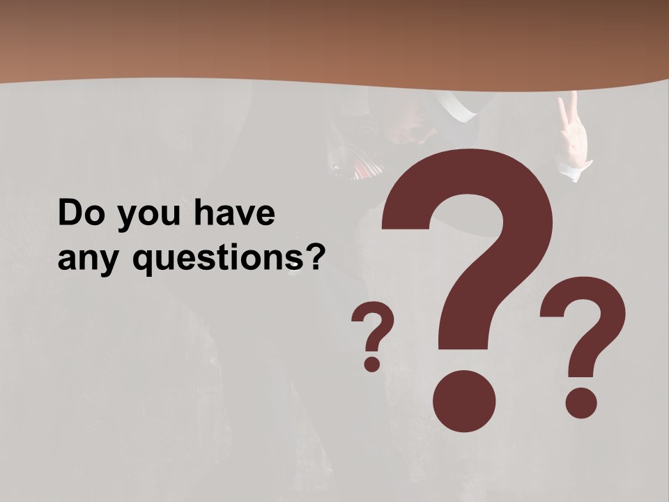 Modern Silhouette Behavior PowerPoint Template