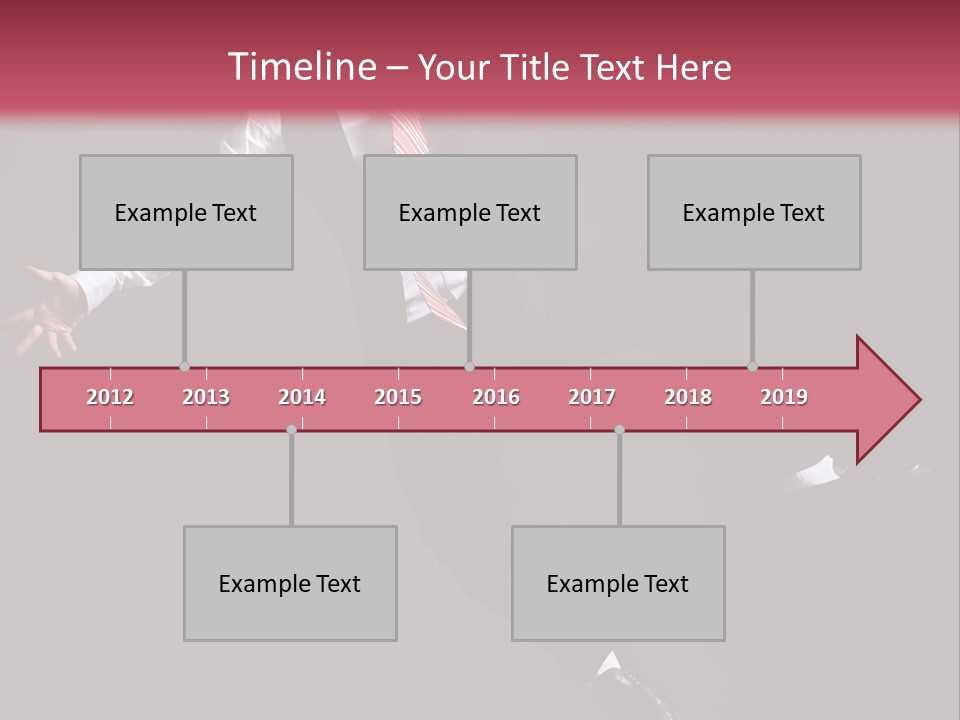 Person Midair Black PowerPoint Template