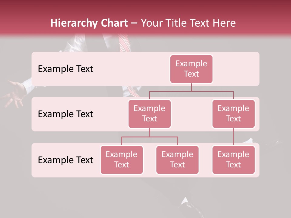 Person Midair Black PowerPoint Template