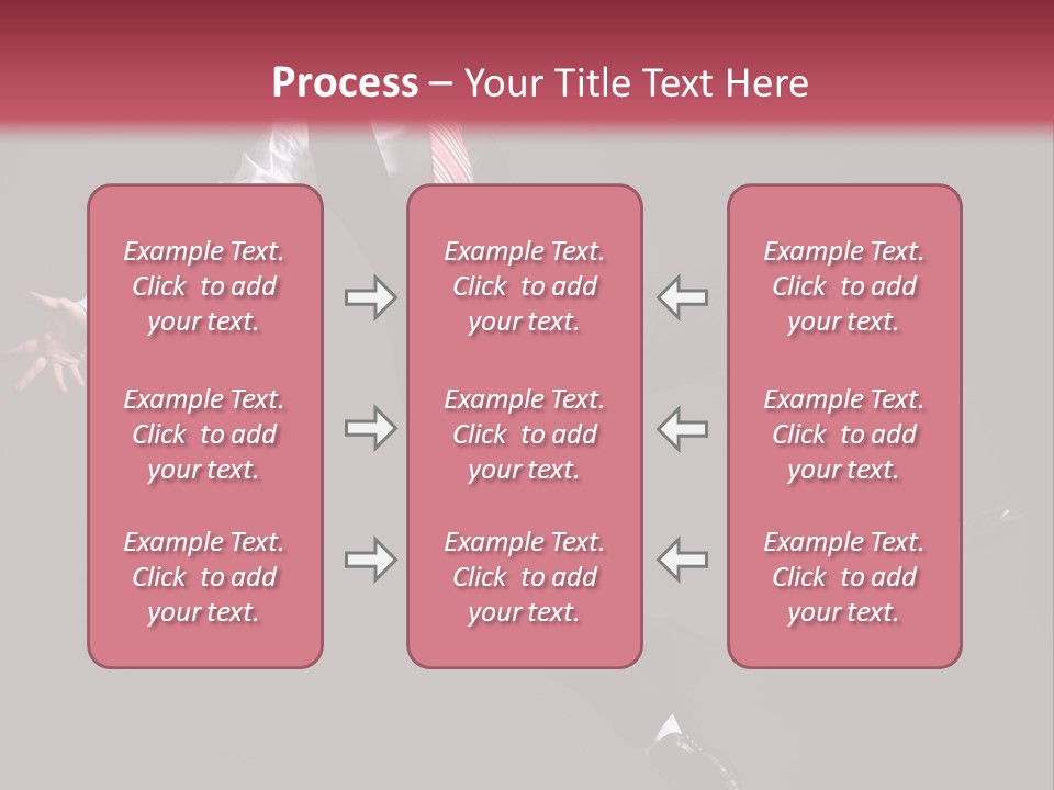 Person Midair Black PowerPoint Template