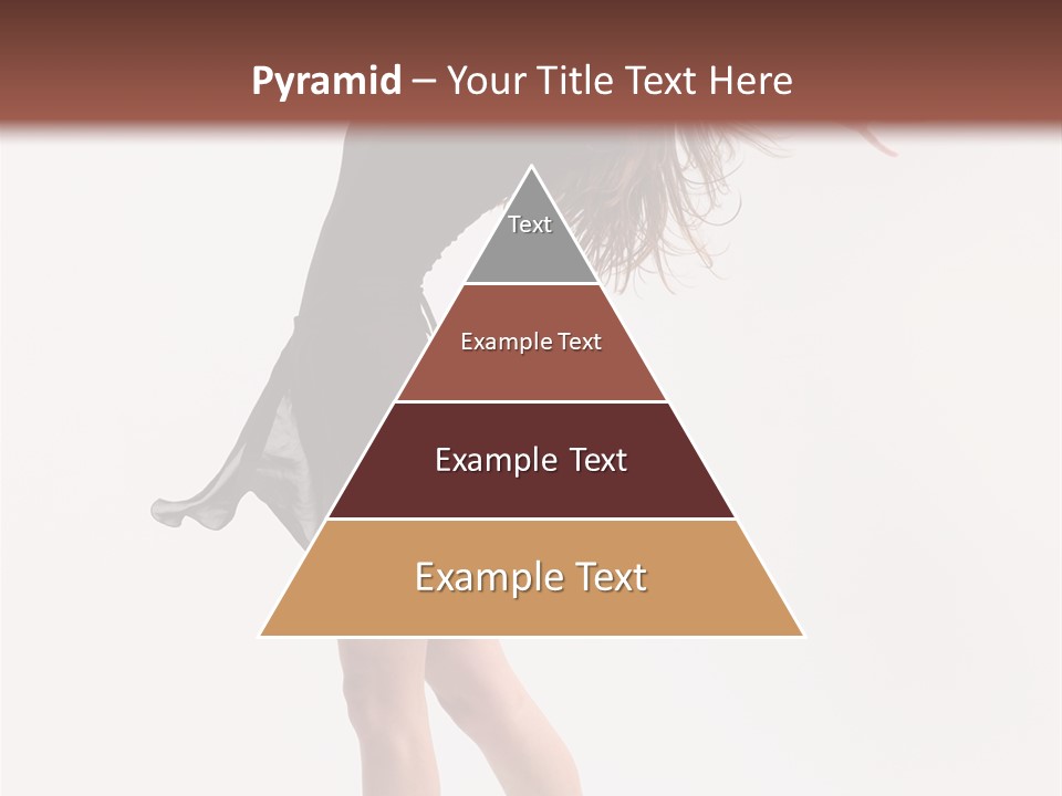 Fitness Girl Posing PowerPoint Template