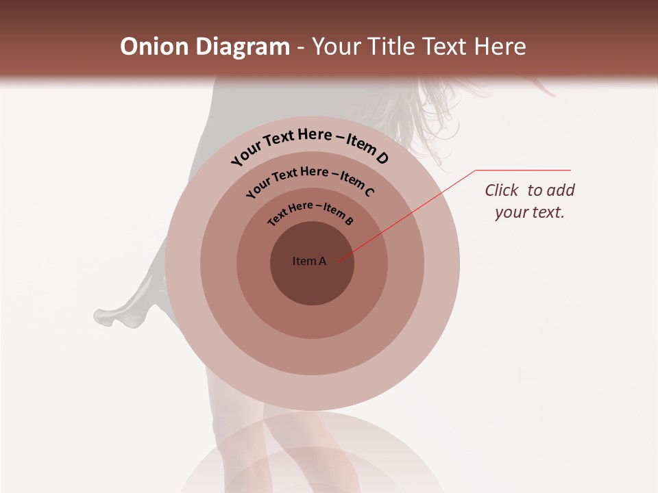 Fitness Girl Posing PowerPoint Template