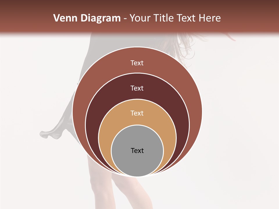 Fitness Girl Posing PowerPoint Template