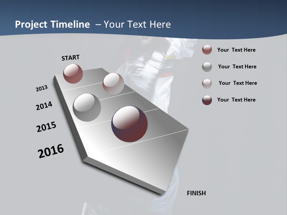 Modern Behavior Exercise PowerPoint Template