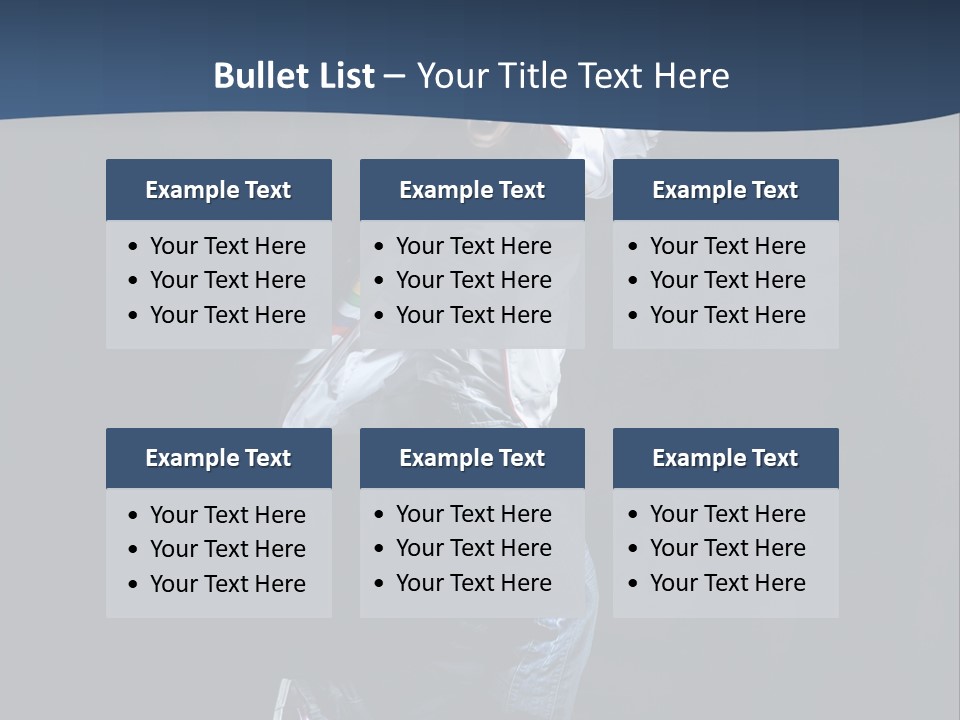 Modern Behavior Exercise PowerPoint Template
