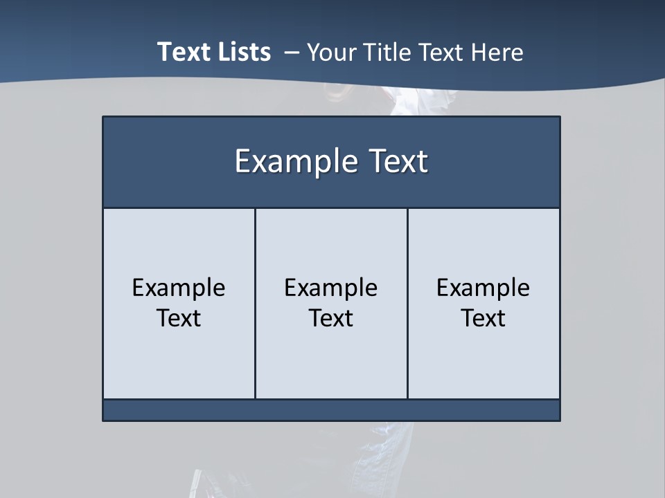 Modern Behavior Exercise PowerPoint Template
