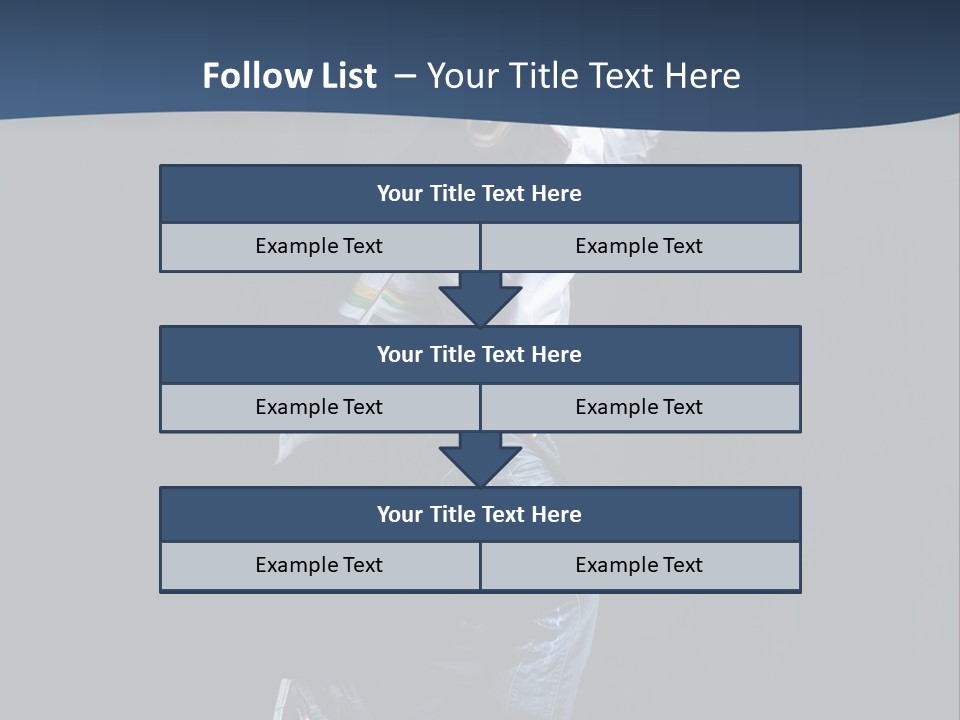 Modern Behavior Exercise PowerPoint Template