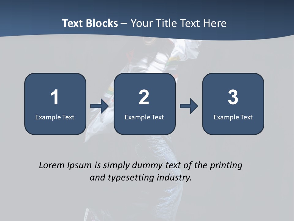 Modern Behavior Exercise PowerPoint Template