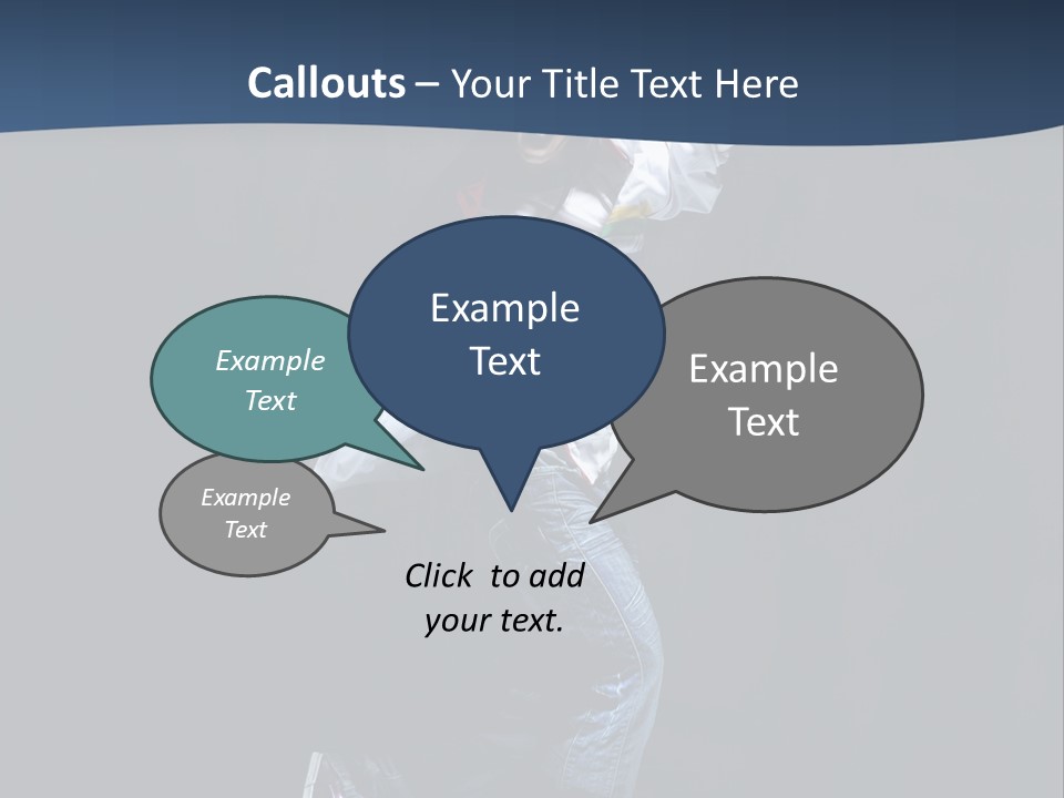 Modern Behavior Exercise PowerPoint Template