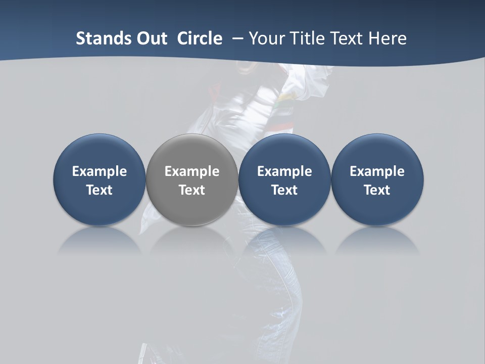 Modern Behavior Exercise PowerPoint Template