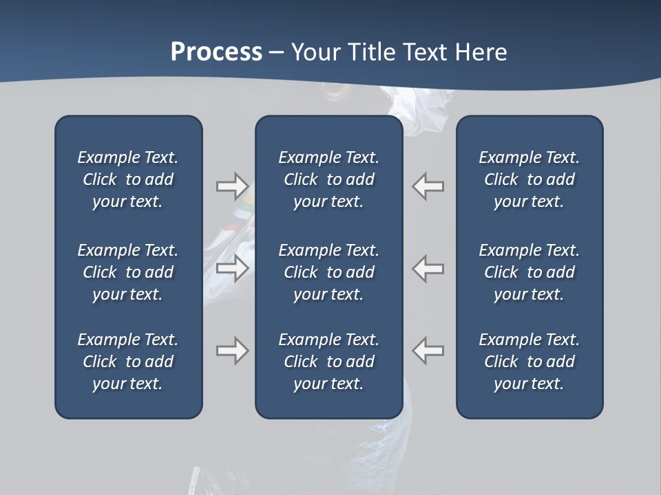 Modern Behavior Exercise PowerPoint Template