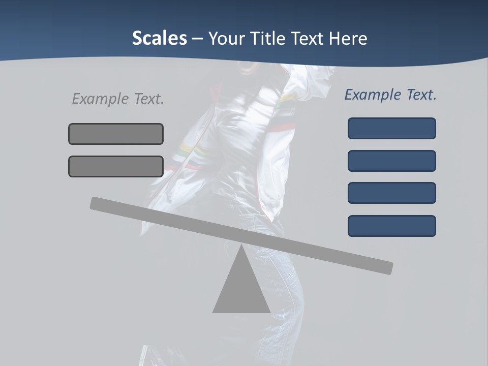 Modern Behavior Exercise PowerPoint Template