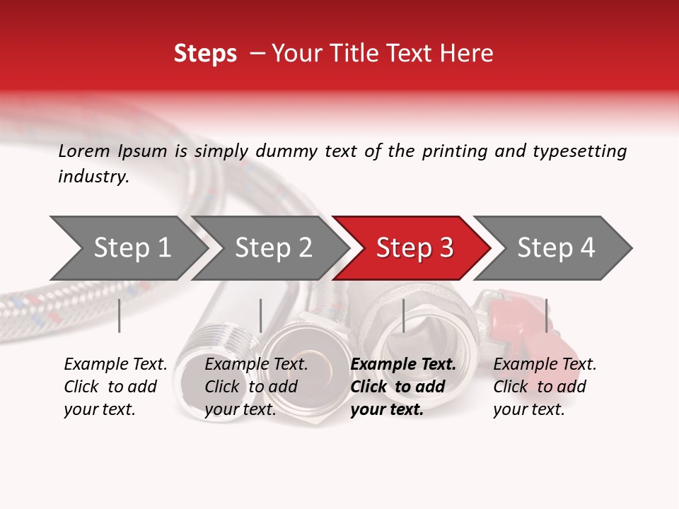 Plastic Photography Metal PowerPoint Template