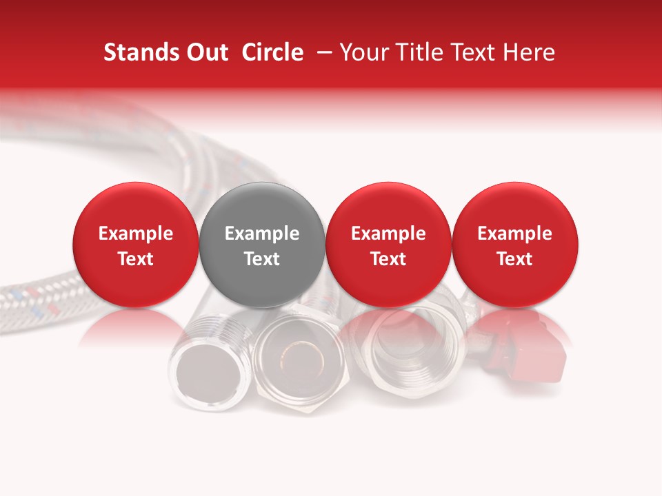 Plastic Photography Metal PowerPoint Template