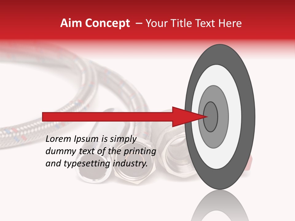 Plastic Photography Metal PowerPoint Template