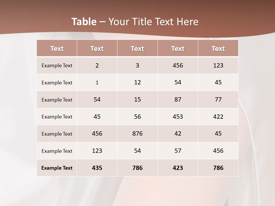 Romance Bride Textile PowerPoint Template