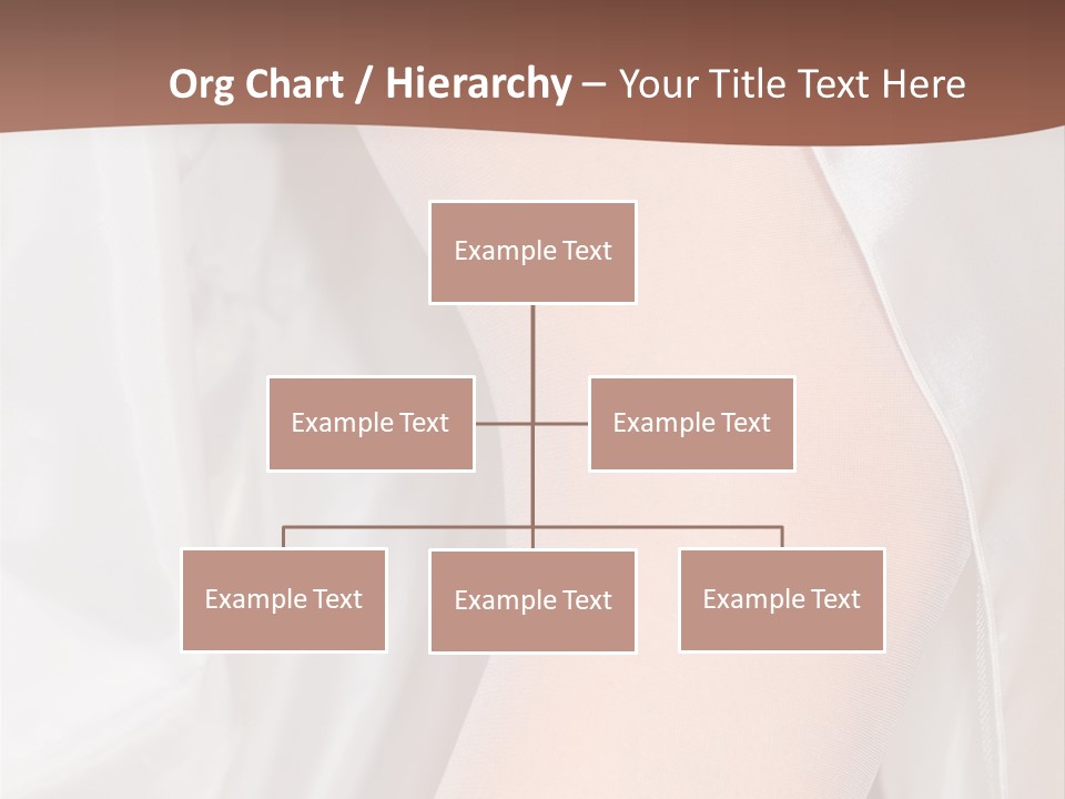 Romance Bride Textile PowerPoint Template