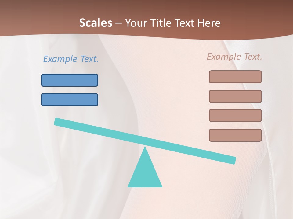 Romance Bride Textile PowerPoint Template