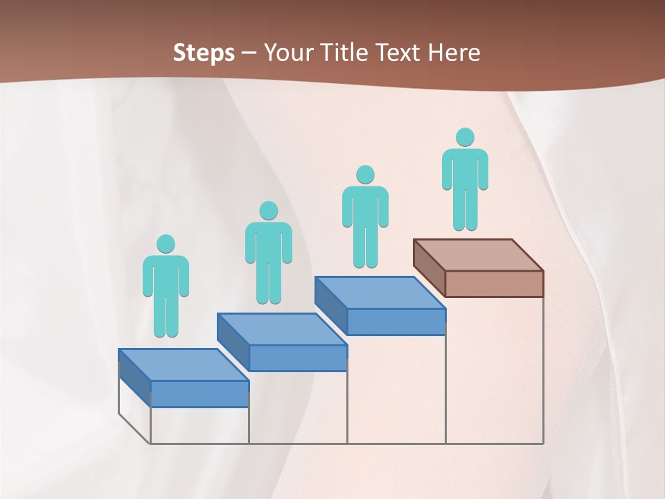 Romance Bride Textile PowerPoint Template