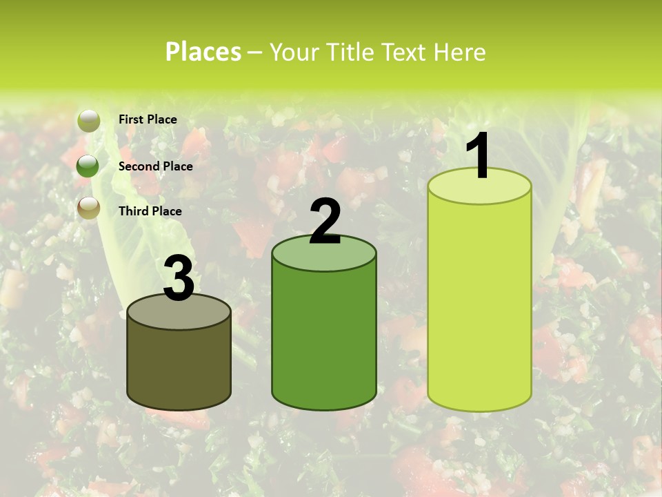 Lebanese Vegetables Tomato PowerPoint Template