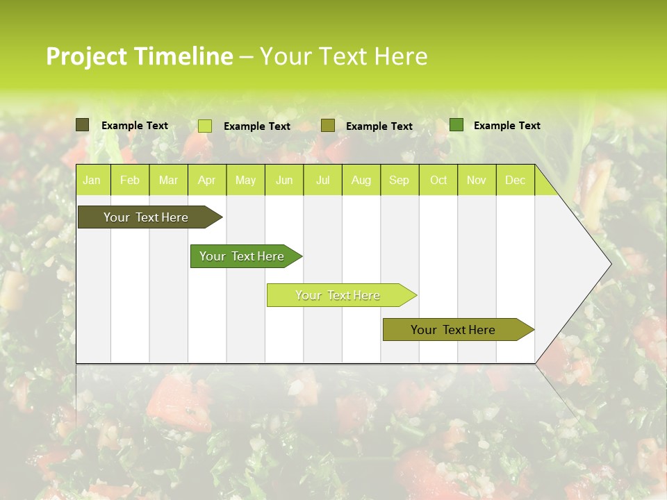 Lebanese Vegetables Tomato PowerPoint Template