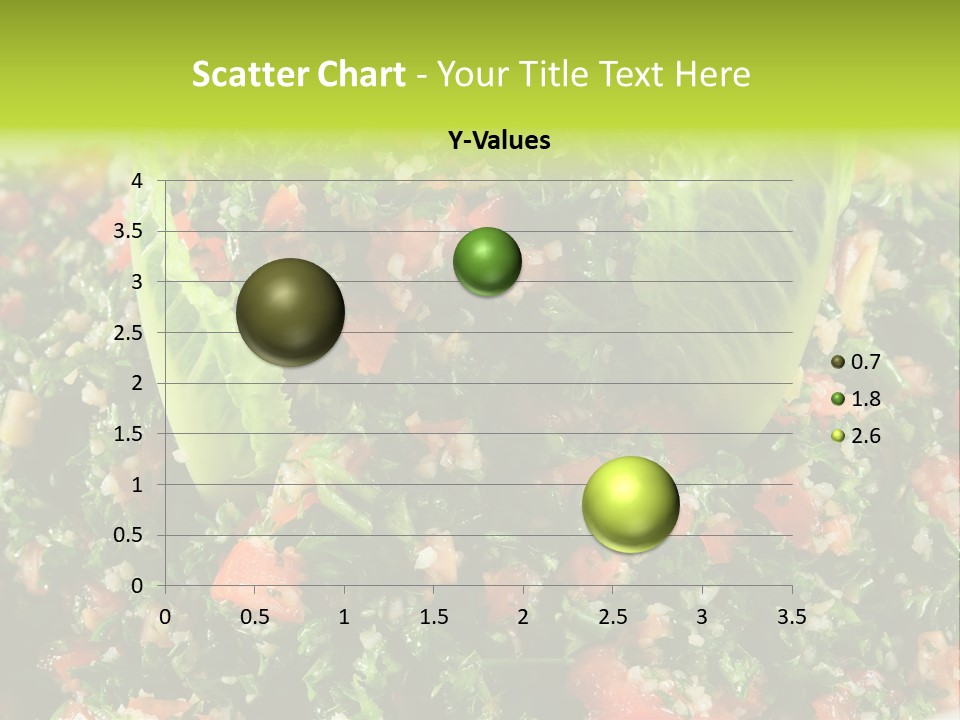 Lebanese Vegetables Tomato PowerPoint Template