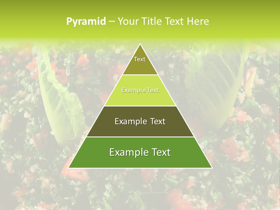 Lebanese Vegetables Tomato PowerPoint Template