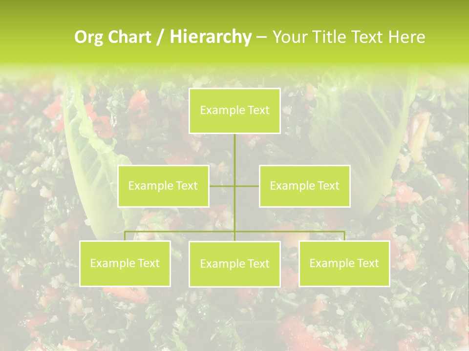 Lebanese Vegetables Tomato PowerPoint Template