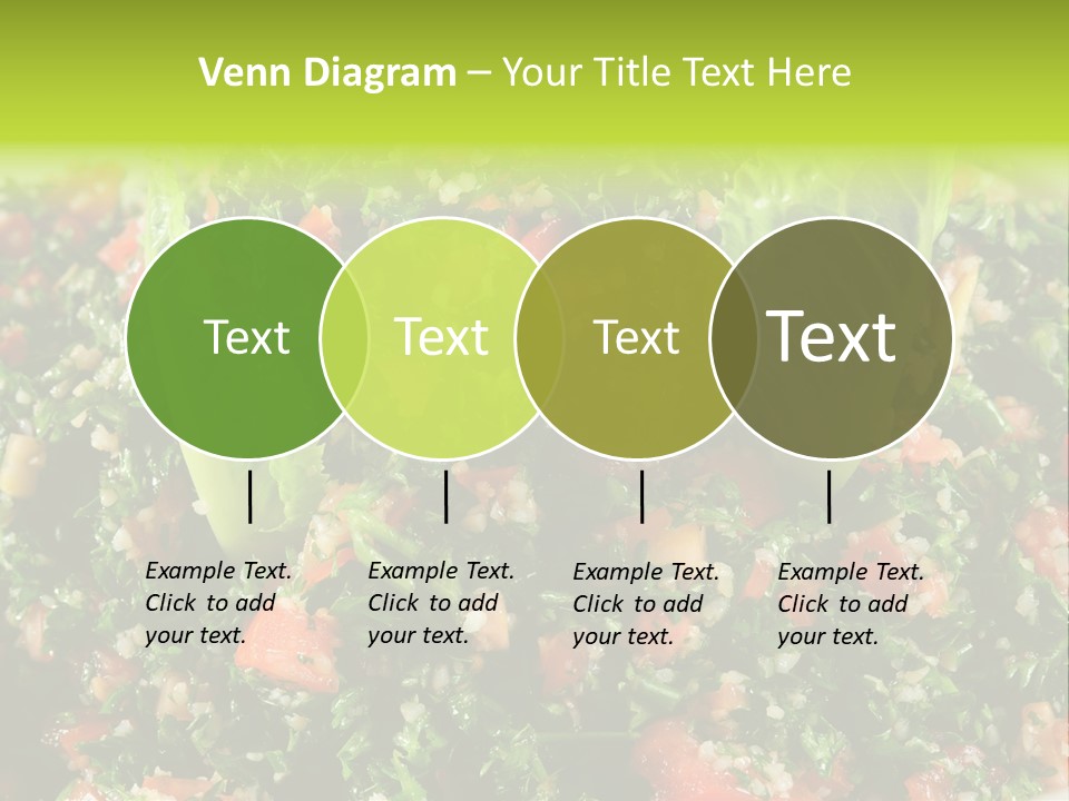 Lebanese Vegetables Tomato PowerPoint Template