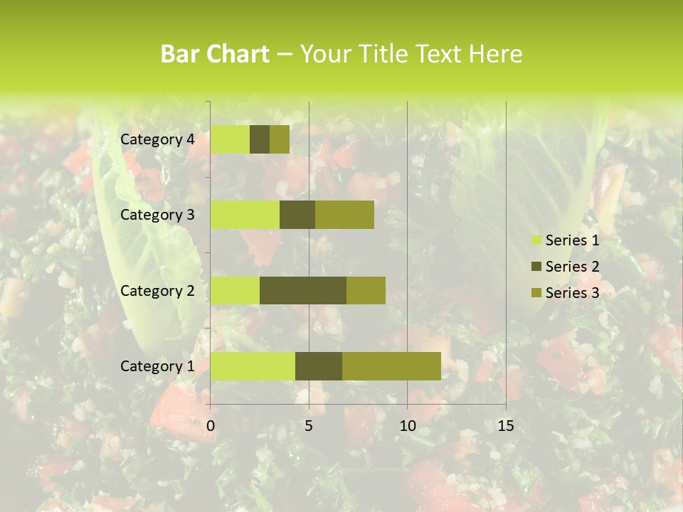Lebanese Vegetables Tomato PowerPoint Template