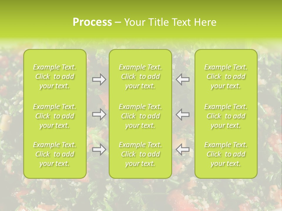 Lebanese Vegetables Tomato PowerPoint Template