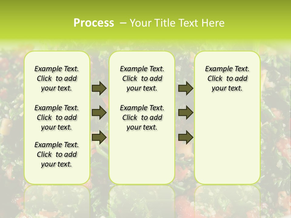 Lebanese Vegetables Tomato PowerPoint Template