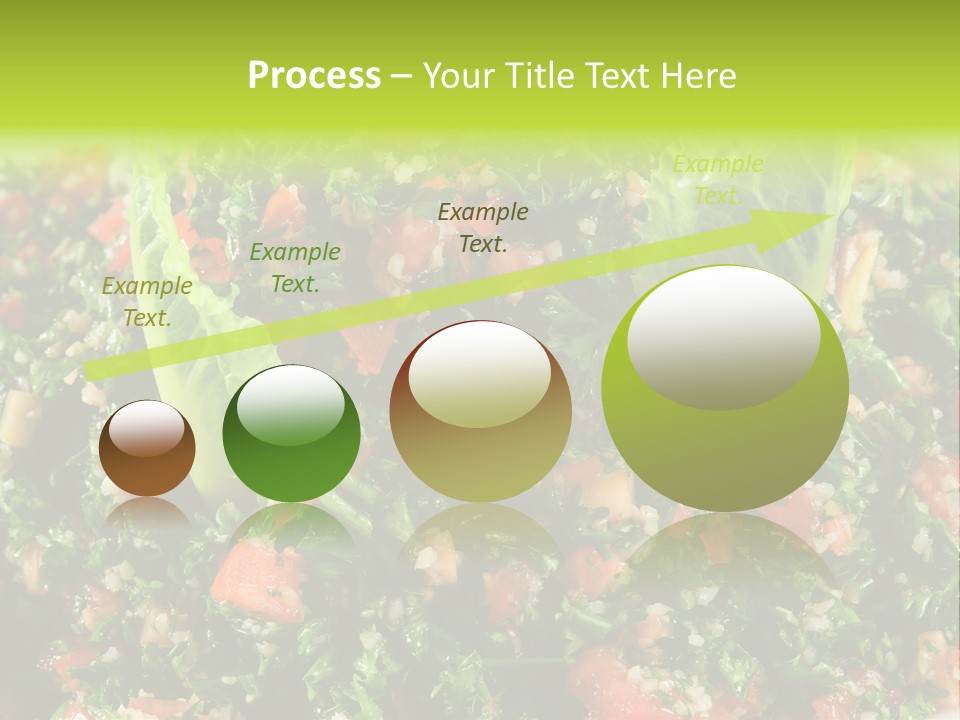 Lebanese Vegetables Tomato PowerPoint Template