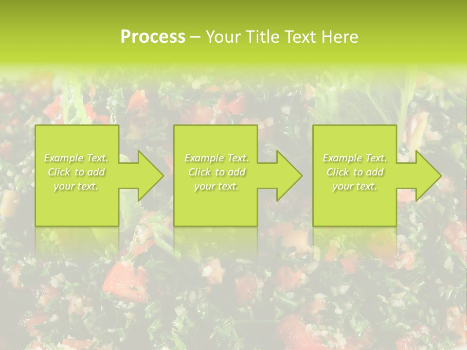 Lebanese Vegetables Tomato PowerPoint Template