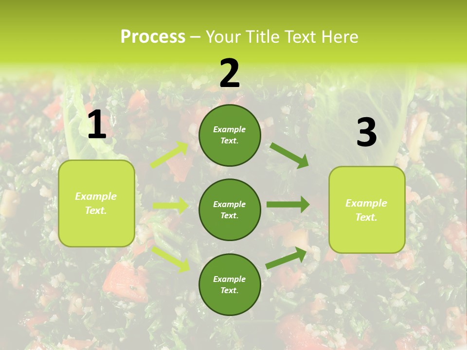 Lebanese Vegetables Tomato PowerPoint Template