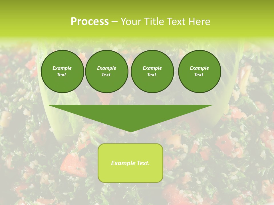 Lebanese Vegetables Tomato PowerPoint Template