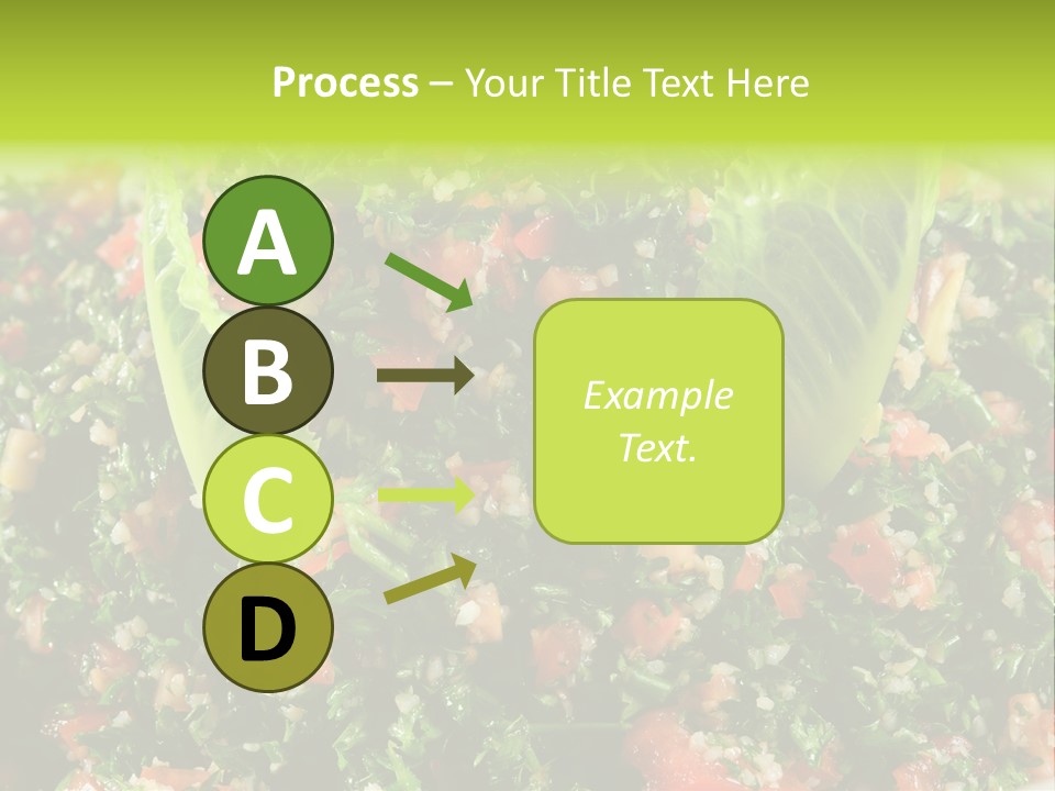 Lebanese Vegetables Tomato PowerPoint Template