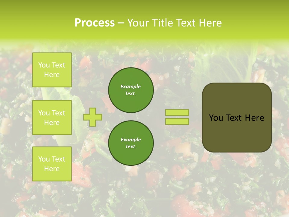 Lebanese Vegetables Tomato PowerPoint Template