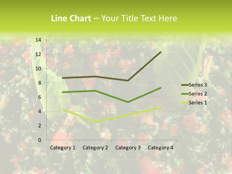 Lebanese Vegetables Tomato PowerPoint Template
