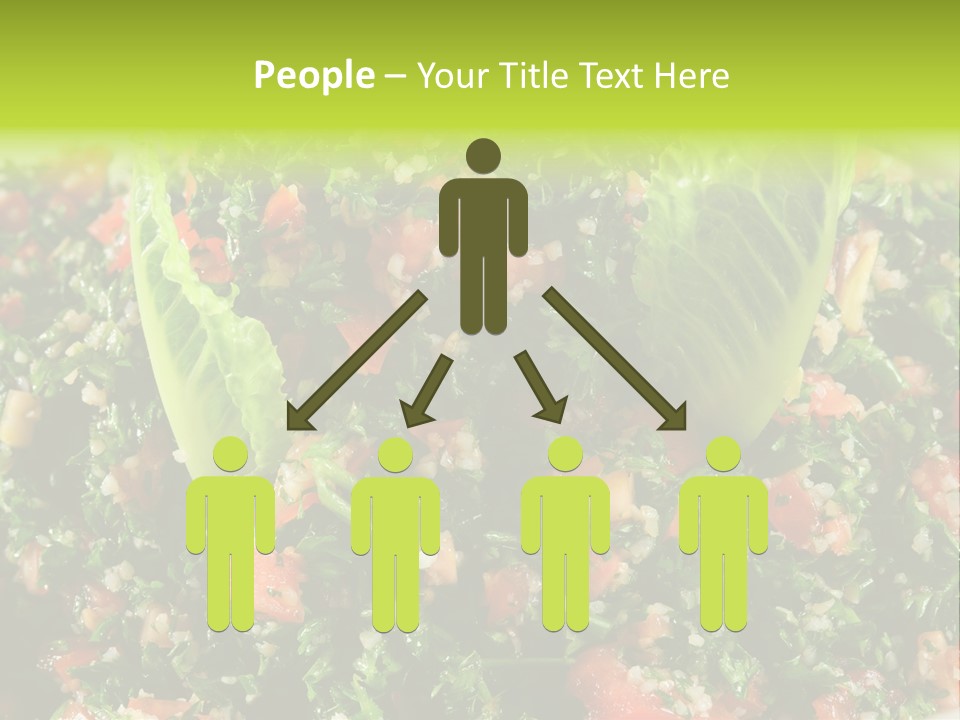 Lebanese Vegetables Tomato PowerPoint Template