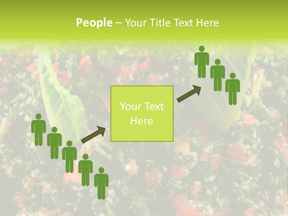 Lebanese Vegetables Tomato PowerPoint Template