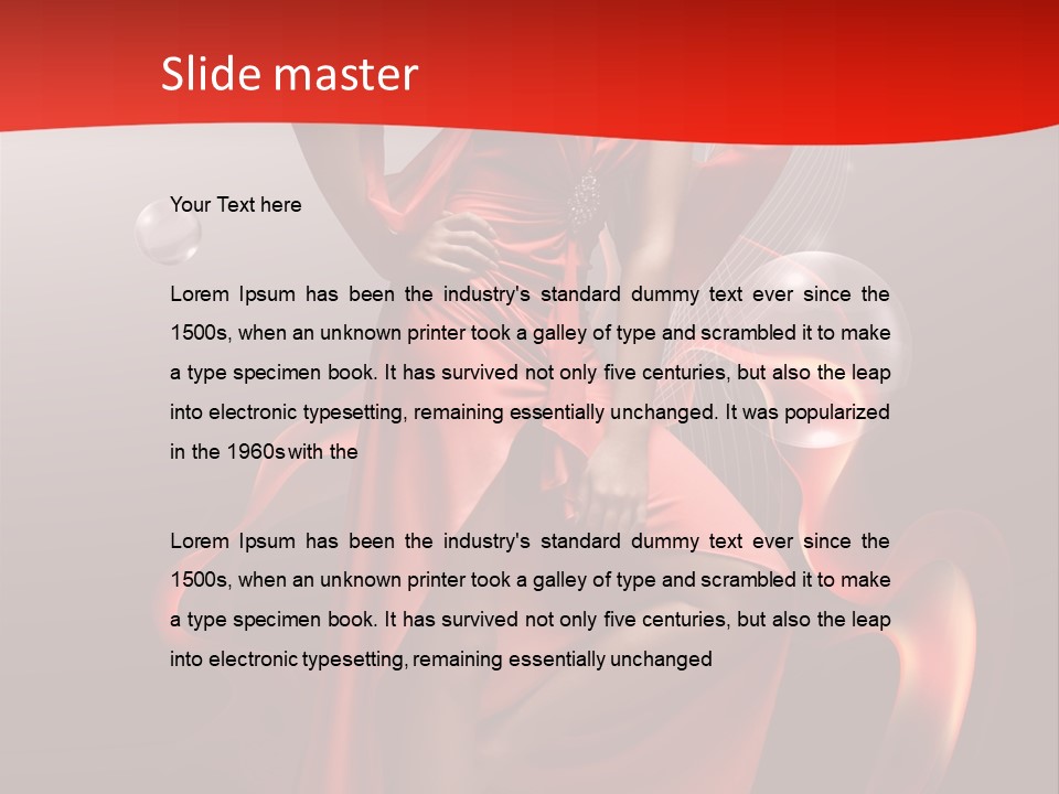 Fashion Person Legs PowerPoint Template