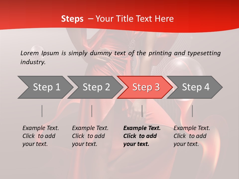 Fashion Person Legs PowerPoint Template
