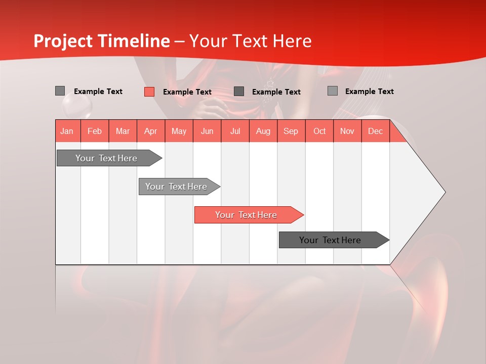 Fashion Person Legs PowerPoint Template