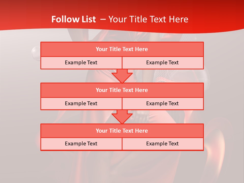 Fashion Person Legs PowerPoint Template