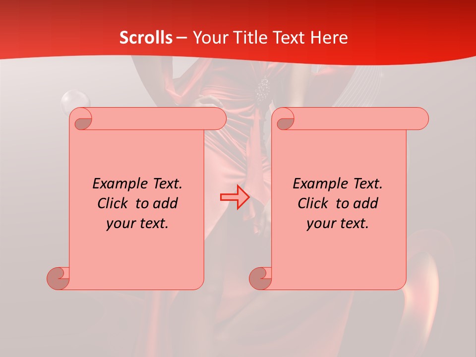 Fashion Person Legs PowerPoint Template